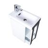 White Resin Hand Basin Ref. MTC 1028 Dimension 41.5 X 23 X 5 Cm
