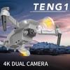 2024 New RC Drone 4K Wide Angle High List/Dual Camera Optical Flow Positioning WiFi FPV Helicopter Foldable Selfie Quadcopter Toy Gift