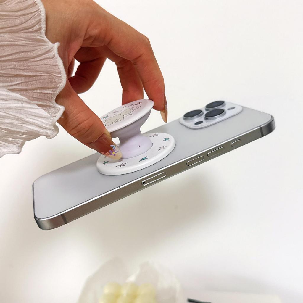 Foldable Magnetic Phone Stand - Hands-Free Neck Holder for Binge-Watching