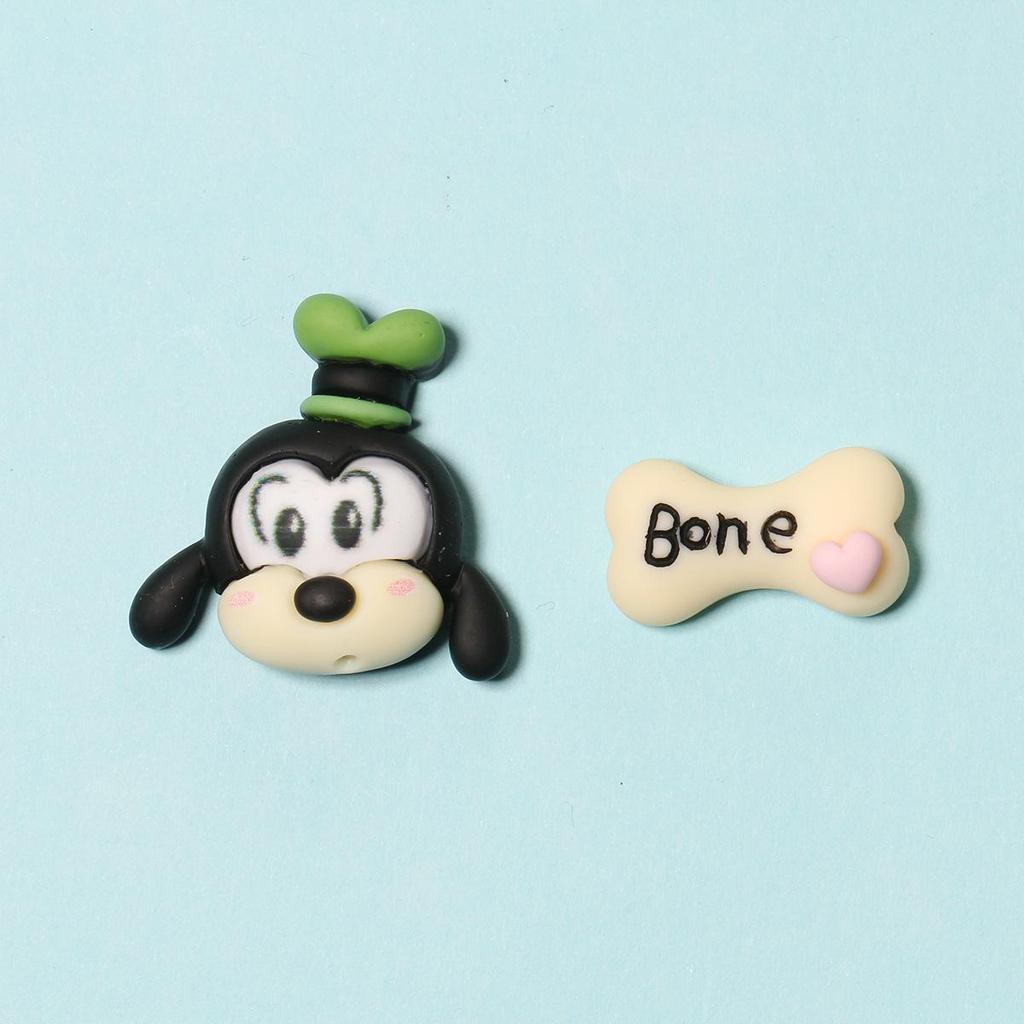 Cartoon Animal Resin Figurines: DIY Jewelry, Hair Accessories, Storage Box, and Phone Case Patches.