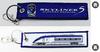 Kokusai Boeki KB Miscellaneous Goods Embroidered Tag Keisei Electric Railway Skyliner Train KBTG14012 (Kokusai Boeki) AE-Type -