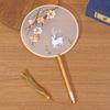 Handheld Bridal Group Fan with Tassels Silk Fan Party Supplies Chinese Embroidery Fan  Home Decor