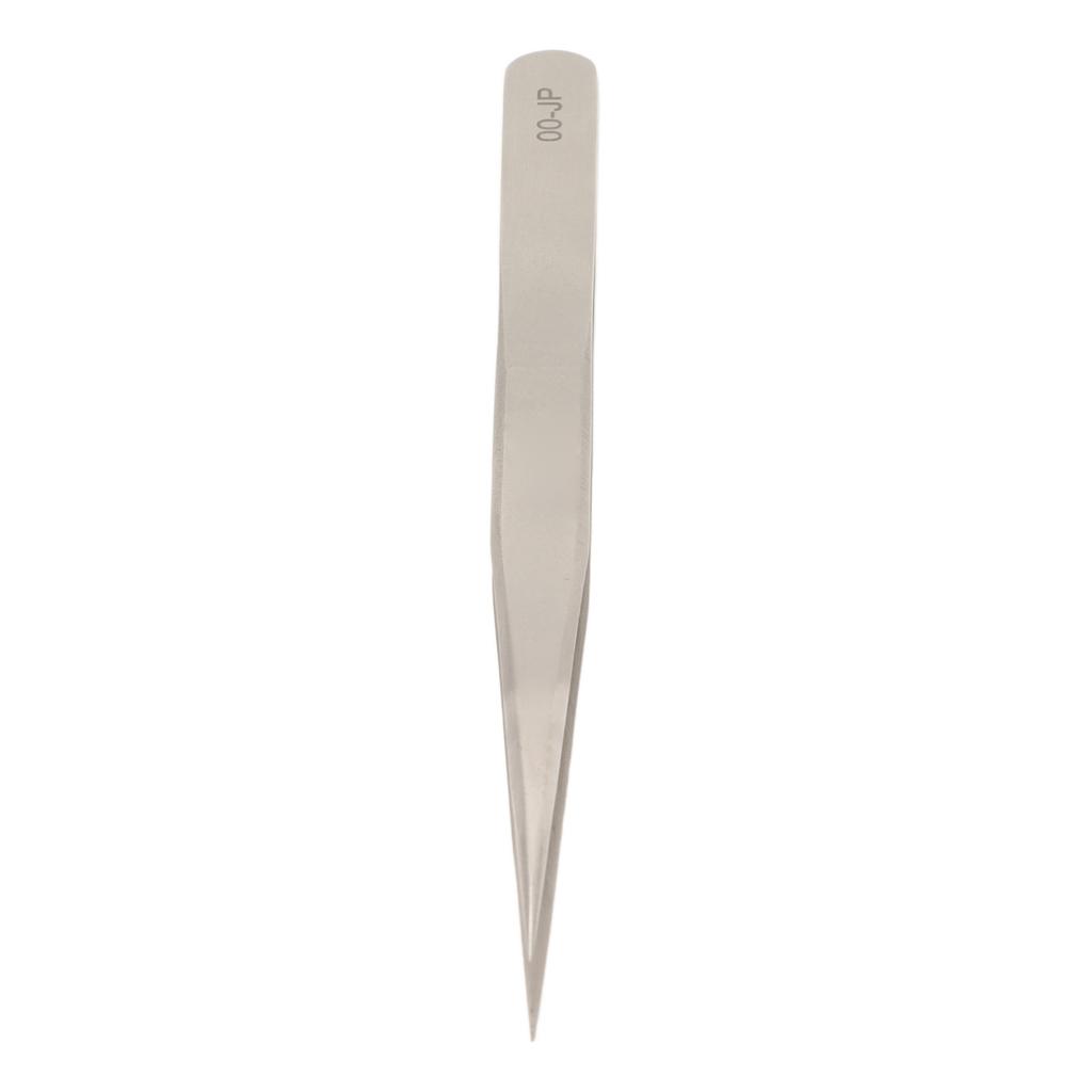 Repair Tweezer Static Magnetic Proof Round Tip Elastic Hardened Stainless Steel Accuracy Tweezer for Crafts Electronics