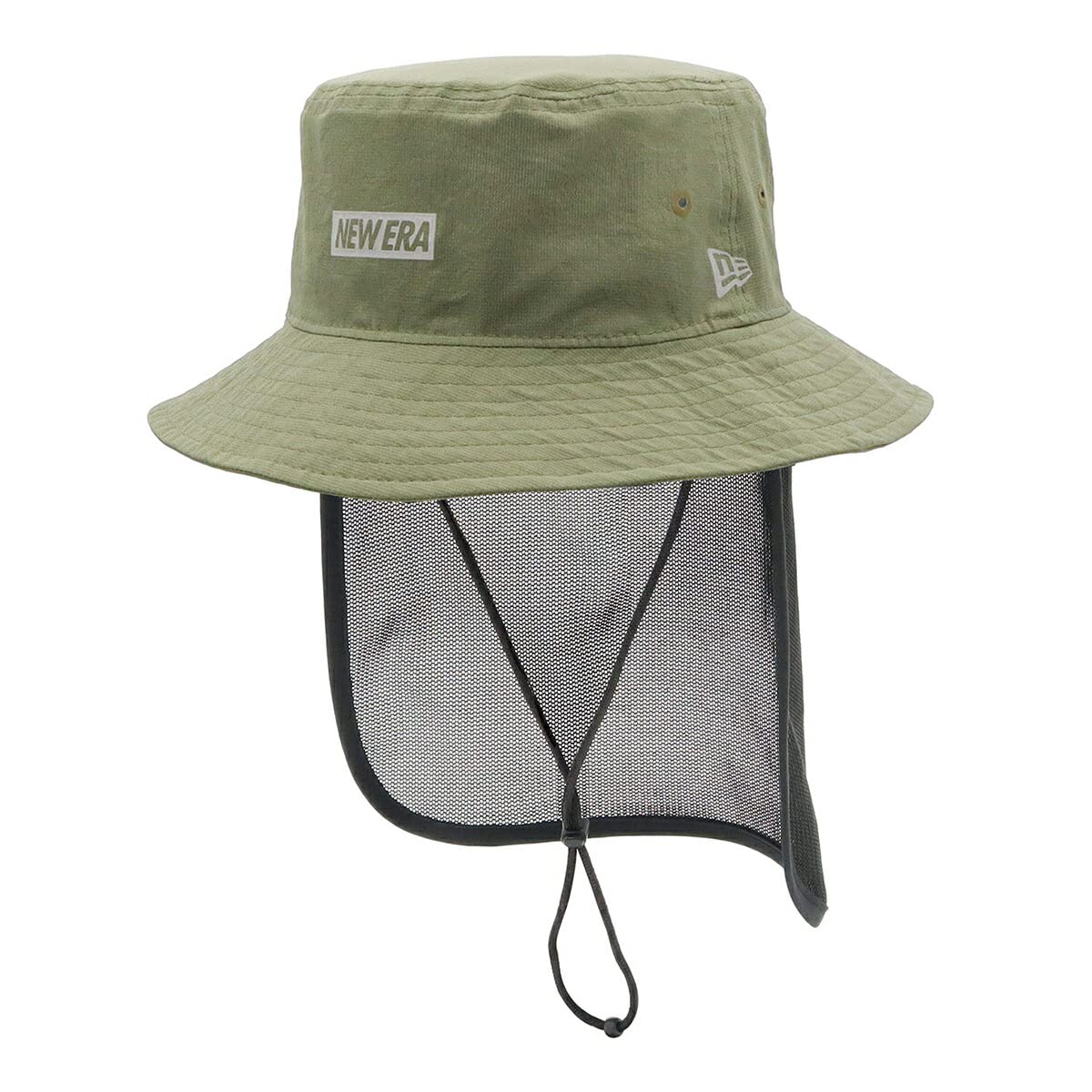 

New Era Adventure Light Солнцезащитная шляпа Tech AIR COOL DOTS Outdoor с подбородочным шнурком Солнцезащитная защита от УФ-лучей Водоотталкивающая Легкая Дышащая Антибактериальная оливковый