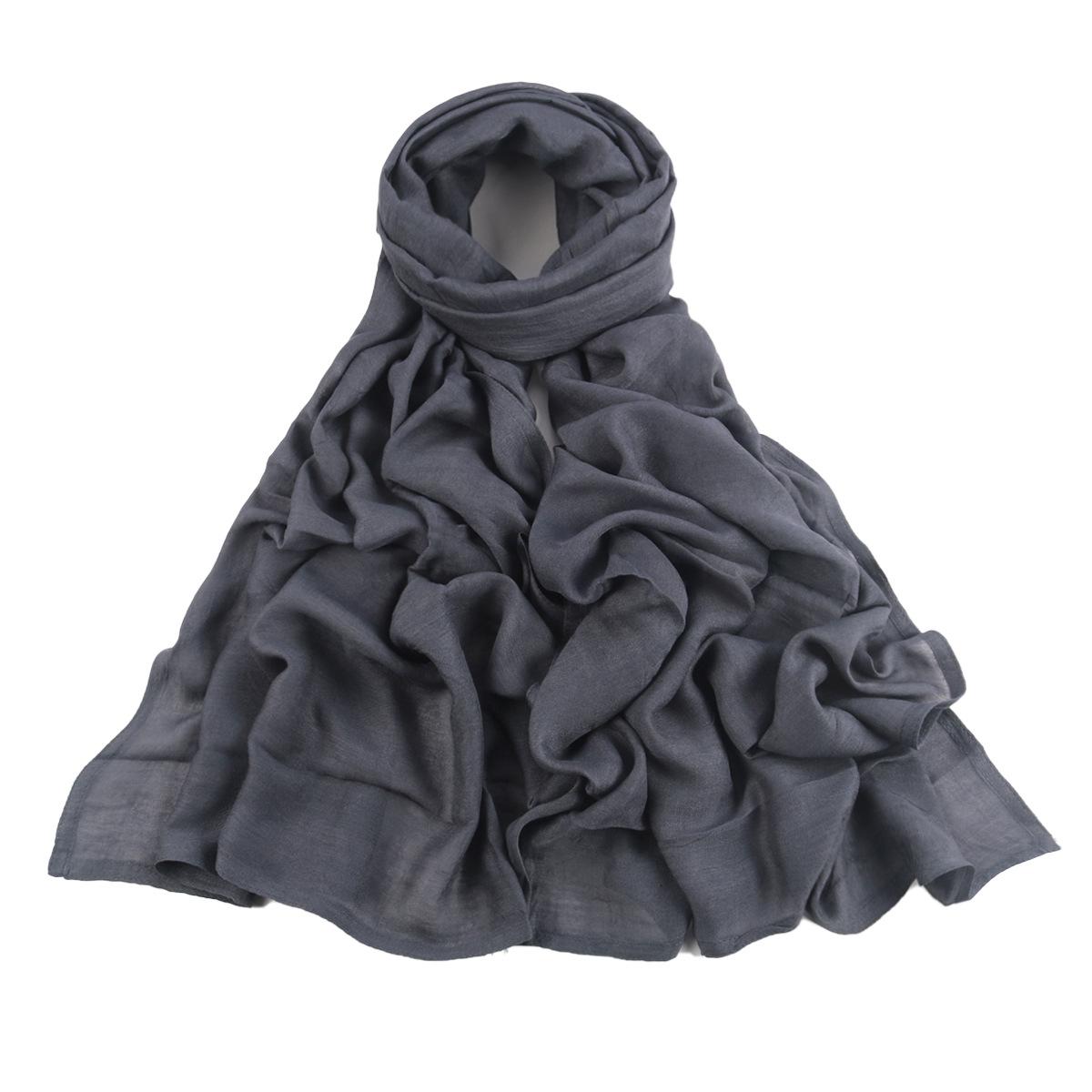 

Breathable Rayon Wide-Brim Shawl & Scarf 80x180cm