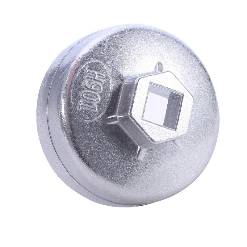 Wrench Auto Tool 1/2 Square Drive End Cap Oil Filter Wrench Auto Hand Tools Remover Tool 65mm 67mm 74mm 79mm