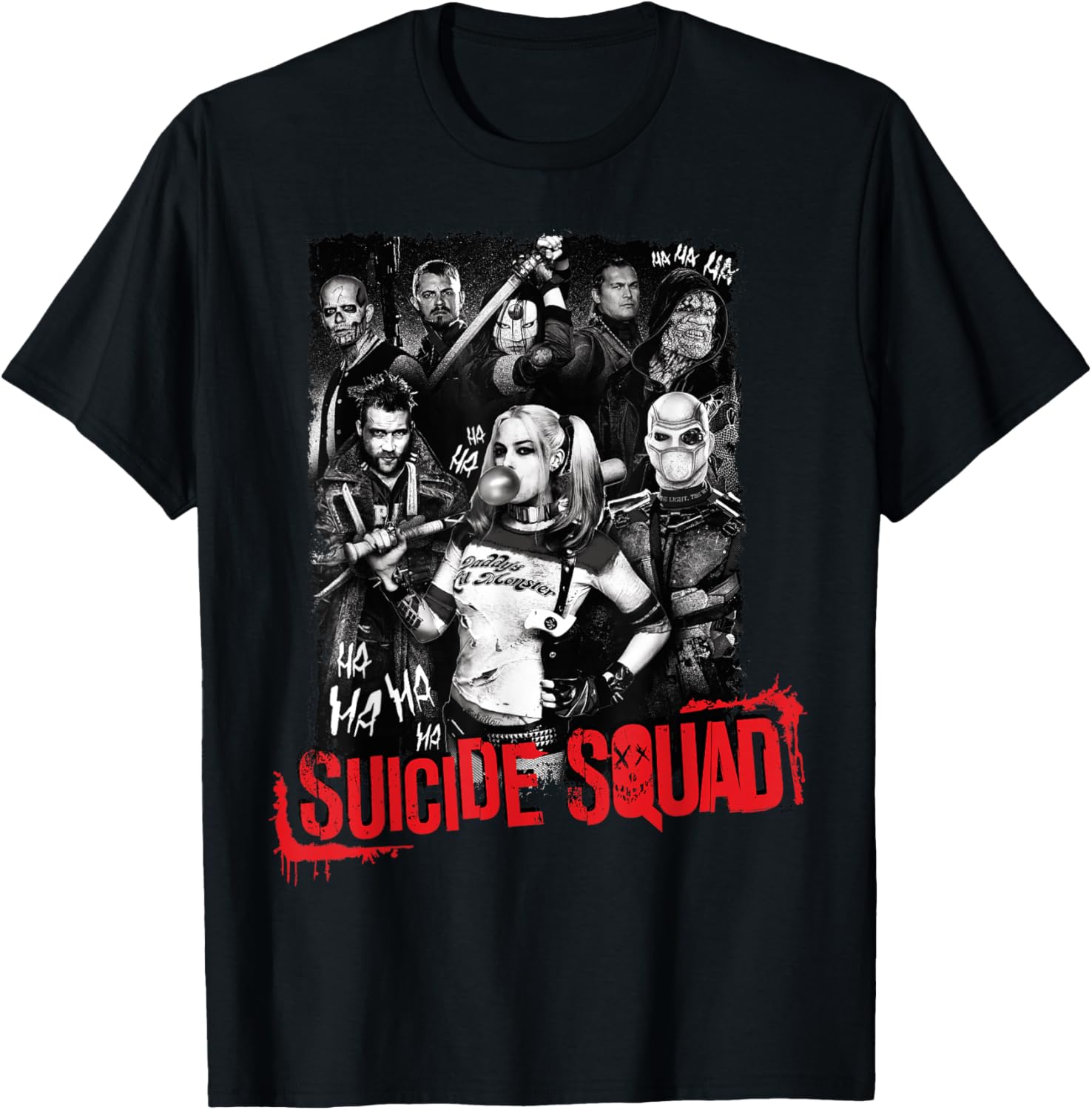 DC Suicide Squad Squad Group Shot T-Shirt S разноцветный