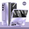 Case Galaxy Z Fold7 Fold5 Screen Protector Stand Shockproof Anti-fingerprint PC Electroplated Foldable Slim