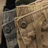 Summer Shorts Men Cotton Solid Casual Business Social Shorts Men Bermudas Loose Khaki Joggers