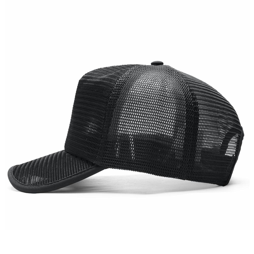 Lady Summer 100% Mesh Sun Cap Male Cool Trucker Hat Big Head Men Oversize Baseball Caps 56-60cm 60-65cm