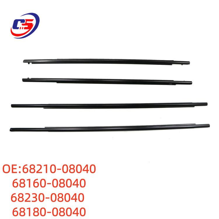 

Sienna 2021 Car Window Soundproof Trim - Exterior Sealing Strip (68180-08040) 68210-08040, 68160-08040, 68230-08040, 68180-08040