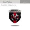 Creative Metal Car Stickers: Biochemical Crisis Scratch Cover & Umbrella Design