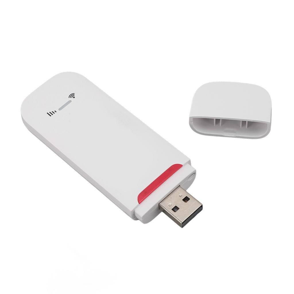 500Mbps 4G LTE USB Modem Dongle Router with SIM Card Slot Portable Travel Hotspot Support Up to 10 Users for Asia
