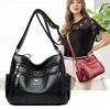 Fashionable Casual Shopping Multi-purpose Large-capacity Embroidery Thread Shoulder Bag Crossbody Bag