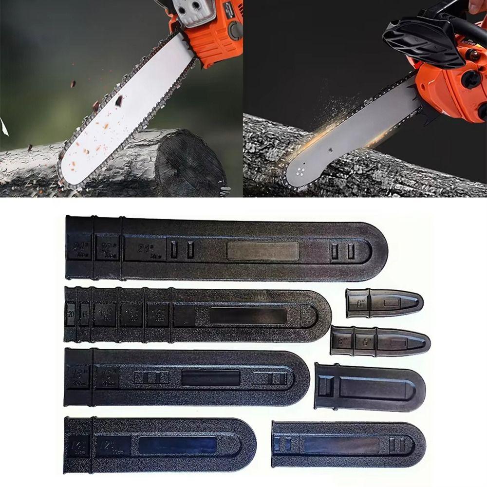 1Pcs New 8-24inch Chain Saw Guide Cover Anti-scratch Plastic Chain Saw Bar Protector Plate Guard Cover for Outdoor Activities