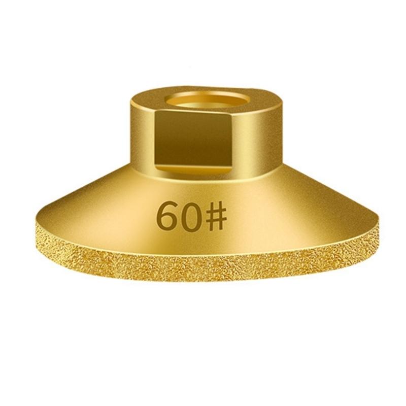Flacher Schleifkopf mit Karborundmetall Geeignet für Effizientes Marmorstein Polieren Grobschleif Feinschleif Anwendungen