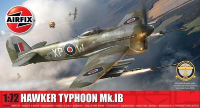 Airfix Hawker Typhoon Model Plastikowy 1/72 Mk.1B X-2041B (Samolot)
