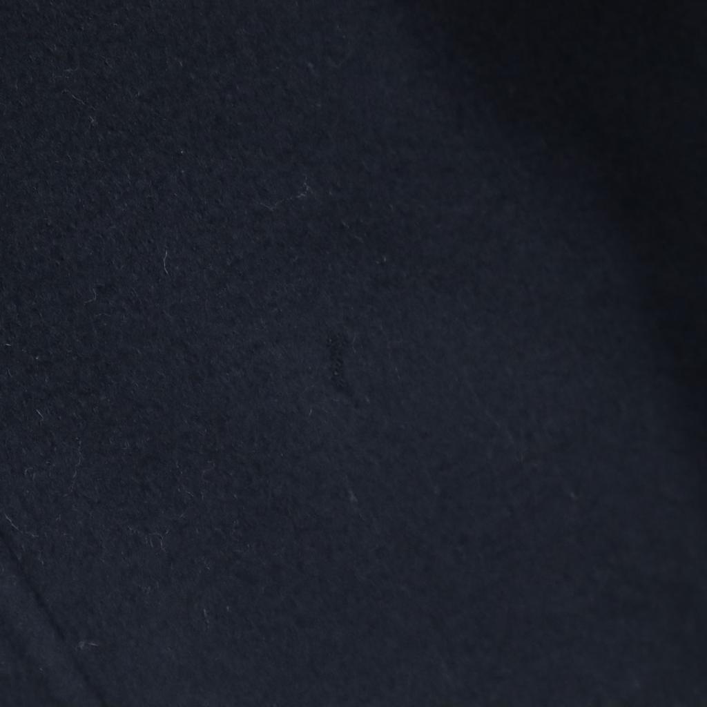 Burberrys Långärmad Dubbelknäppt Ulljacka 7AP Marinblå C-TK83 Dam Begagnad