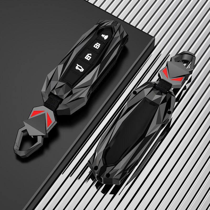 Wey Gaoshan Key Case for WEY Lanshan/Mocha DHT-PHEV - Unisex Protective Shell with Buckle No Size