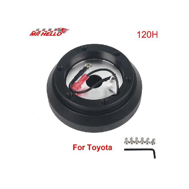 Thin Version 6 Hole Steering Wheel Hub Adapter Boss Kit for Toyota Camry Corolla 120H 120H