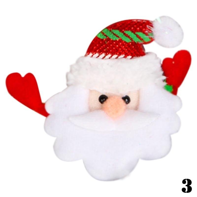 Cute Santa Claus Pins Brooches For Christmas Gift Ladies Women Brooches Pins
