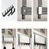 1pc 18cm Tall Over The Door Hanger with Hook, Easy To Install, No Need To Punch Holes Hanging Metal Over The Door Hanger, for Hats, Keys