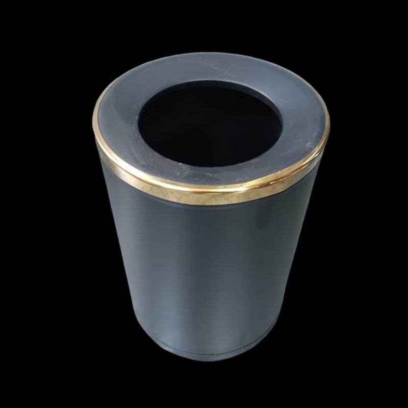 NHZHIW Round Iron Trash Can