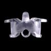 5 piezas Bloque de Mordida Dental de Silicona con Orificio para Eyector de Saliva Abrebocas Almohadilla Oclusal Retractor de Mejillas Herramientas para el Cuidado Bucal