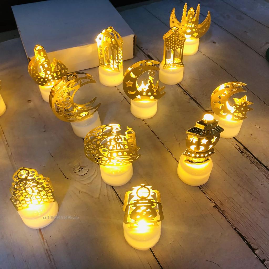 Eid Mubarak Moon Star Lights Ramadan Decoration for Home  Islamic Muslim Ramadan Kareem Party Eid Al Adha Gift Party Decor