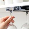 Bar Wine Glass Rack - No Drilling Cup Rack In Kitchen and Restaurant, Home Wine Glass Inverted Rack, Red Wine Glass Hanger