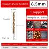 Hexagonal Handle Twist Drill Bit with M35 High Speed Steel Corrosion Resistant