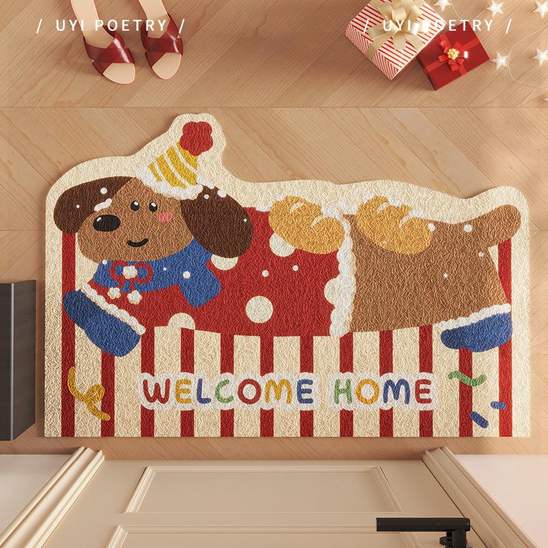 Household Entry Door Floor Mat, High-End Door Dirt-Resistant And Easy To Take Care Of, Non-Slip Foot Mat, Cutting Carpet Mat