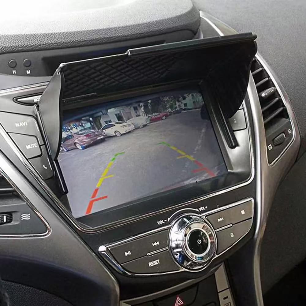 Car Navigation Sun Shade Visor Car Monitor GPS Navigator Sunshade | Universal Auto GPS