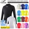 FINTA Soccer/Futsal Junior High Neck Inner Shirt FTW7028 (001) White 160