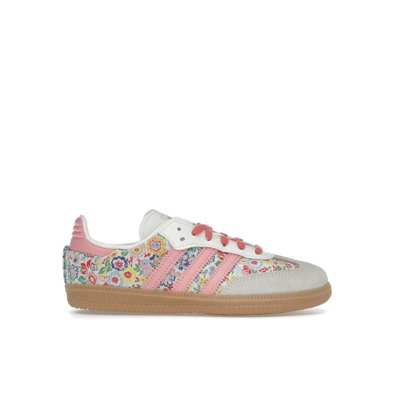 

adidas Liberty London x Samba OG C Floral Embroidery Kids Sneakers Cream Supplier-Colour JI0281 34