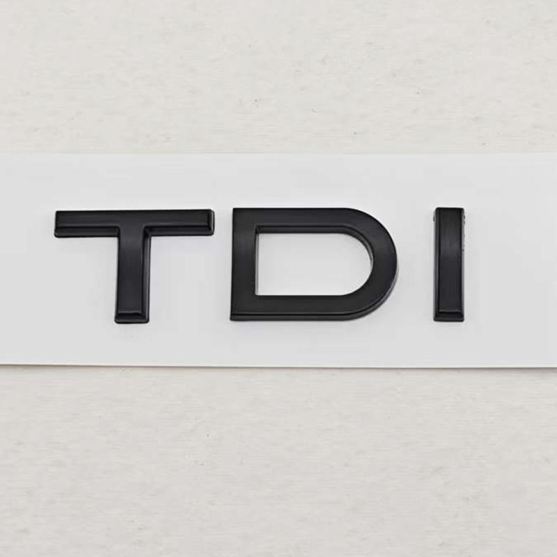 3D ABS Car Rear Trunk Letters Badge Sticker Logo TDI TFSI Emblem Decals For Audi A3 A4 A5 A6 A7 A8 Q3 Q5 Q7 Q8 SQ/RS/S Series