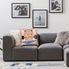 Bubu Dudu Cute Bear Pillowcase Double-Sided Printing Fabric Cushion Cover Decor Throw Pillow Case Cover Bed Zipper 45X45Cm