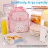 Large Capacity Handheld Lunch Bag Thickened Aluminum Foil Picnic Bag Ice Bag Cartoon Cute Student Insulated Bento Bag Storage Bag