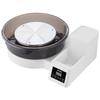 Pottery Wheel for Adults, 36 and 28 Cm Turntables, 450W Electric Table Top Pottery Wheel with Foot Pedal, 30-300 RPM Adjustable Speed, Detachable