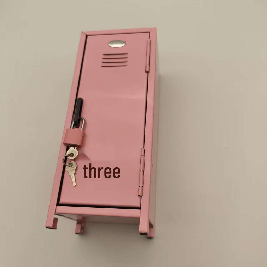 Multikleurig Afsluitbaar Mini Spaarpotje & Opbergkastje voor Meisjes