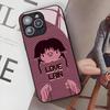 S-Serial E-Experiments L-Lain Phone Case for Iphone 16 15 14 12 11 13 Pro Max Mini X Xr Xs Se 8 Puls Glass Cover
