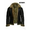 Autumn and Winter Men's Artificial Fur One-piece Long-sleeved Coat