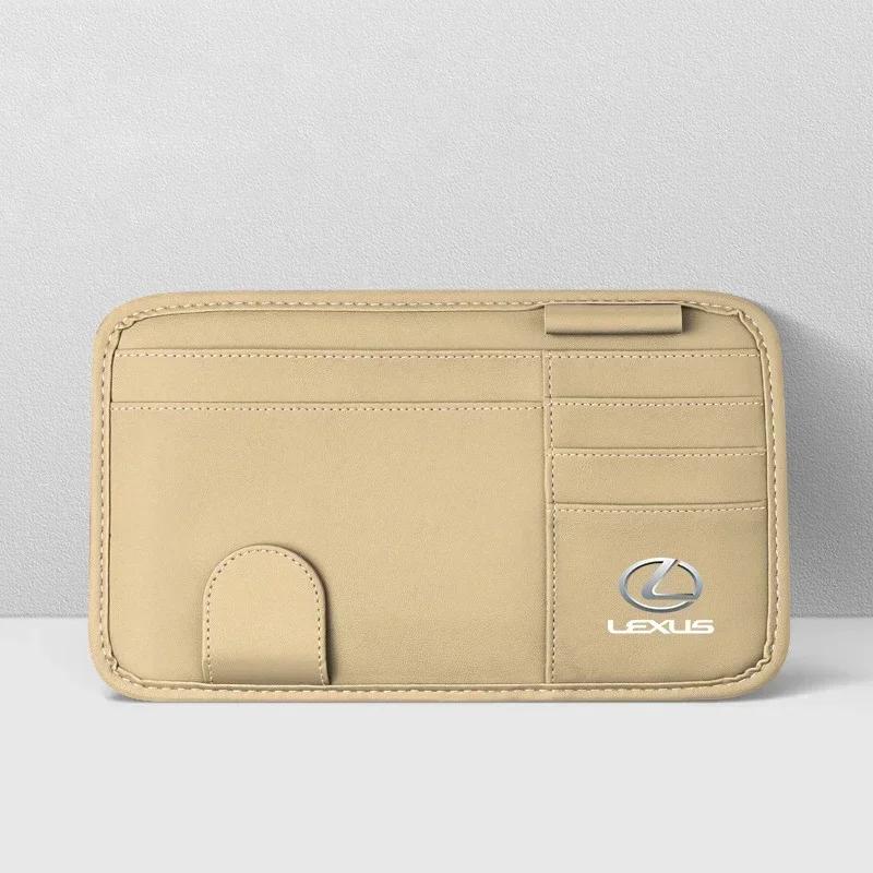 Wielofunkcyjny Klips na Okulary Samochodowe Torba do Przechowywania Kart i Długopisów na Osłonę Przeciwsłoneczną Zmodyfikowana Dekoracja