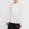 Nike Sportswear Long Sleeve Crew Neck T-Shirt Women Tops White CV9174-100