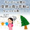 Laundry Weather Next Laundry Cover, Rain Protection, 200cm, 1 piece [Foral Co., Ltd.]