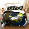 Skelett Ritter Bettwäsche Set Einzelbett Twin Full Queen King Size Bettset Aldult Kind Schlafzimmer Bettbezug Sets Anime Bettlaken Set