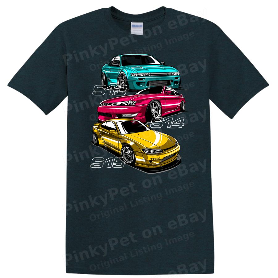 Car Enthusiast T Shirt Cool Racing Cars Graphic Design Tee 76-80 Characters