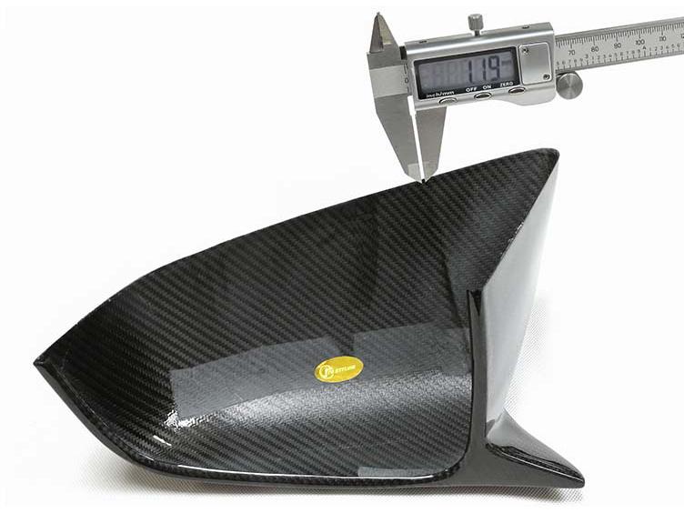 Tesla Model X Carbon Fiber Rearview Mirror Cover