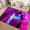 Animace Kpop D-demon Hunters Rohožka Omyvatelná Protiskluzová Obývací Pokoj Pohovka Židle Oblastní Koberec Kuchyňská Rohožka Oblastní Koberec
