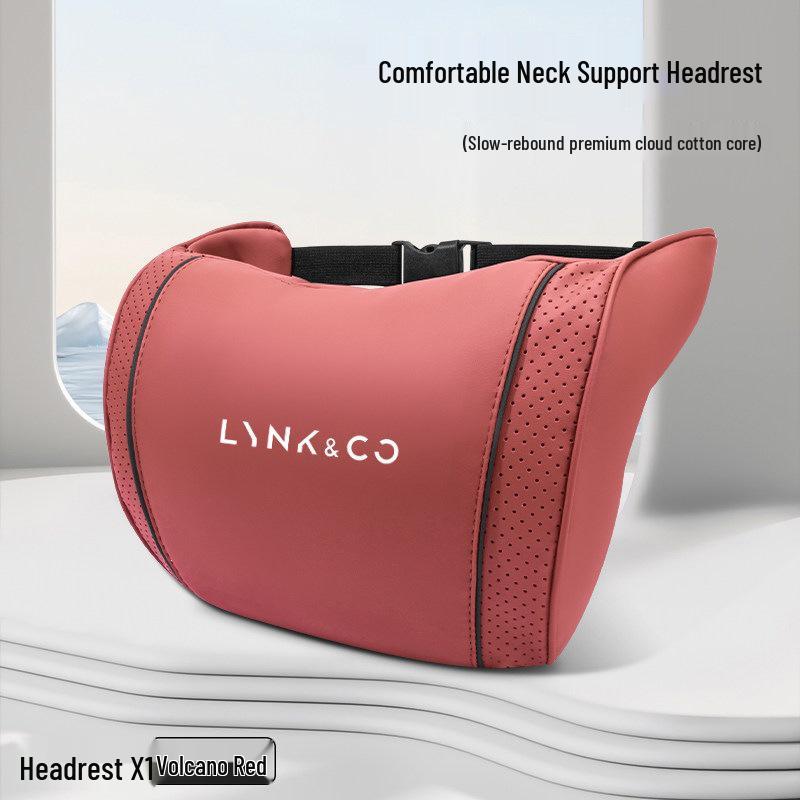 Lynk & Co Car Headrest & Neck Pillow: Lumbar Support & Waist Protection for Models 01-09, All-Season Accessory